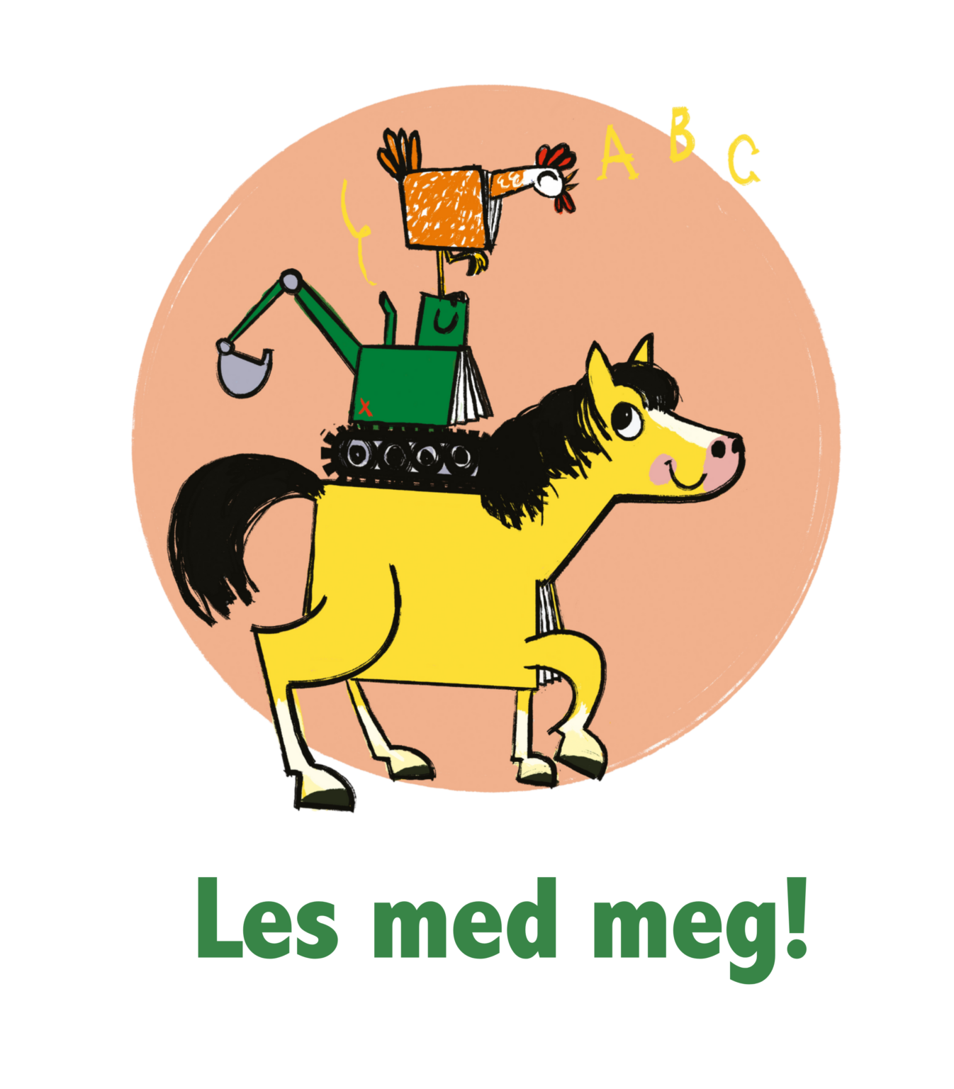 Tøyveskebiblioteket sin logo