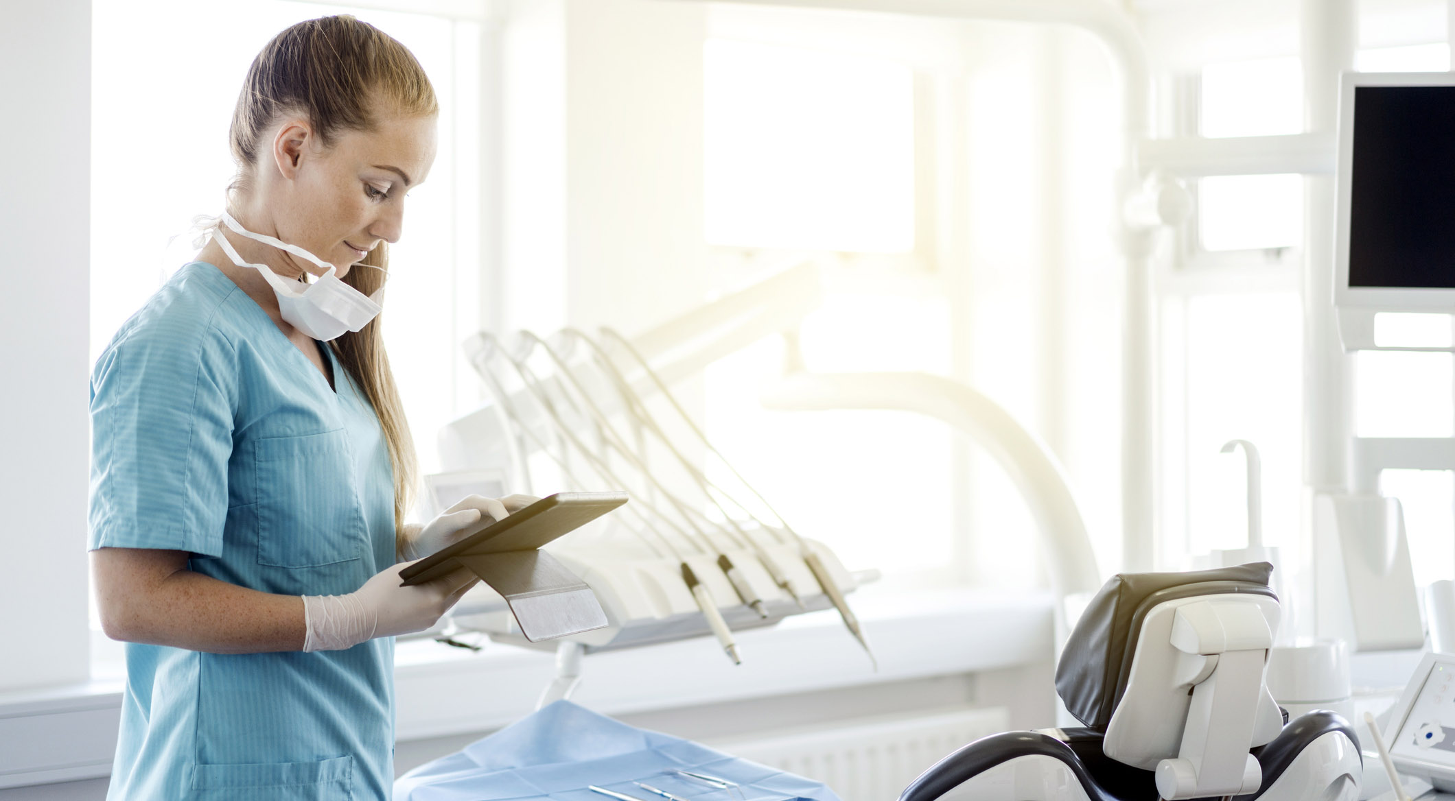 Tannhelsepersonell som arbeider