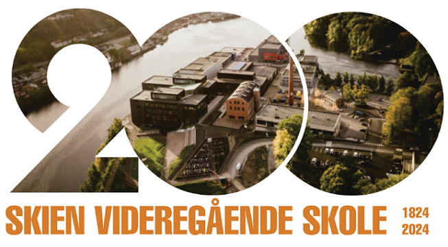 Logo Skien vgs 200 år