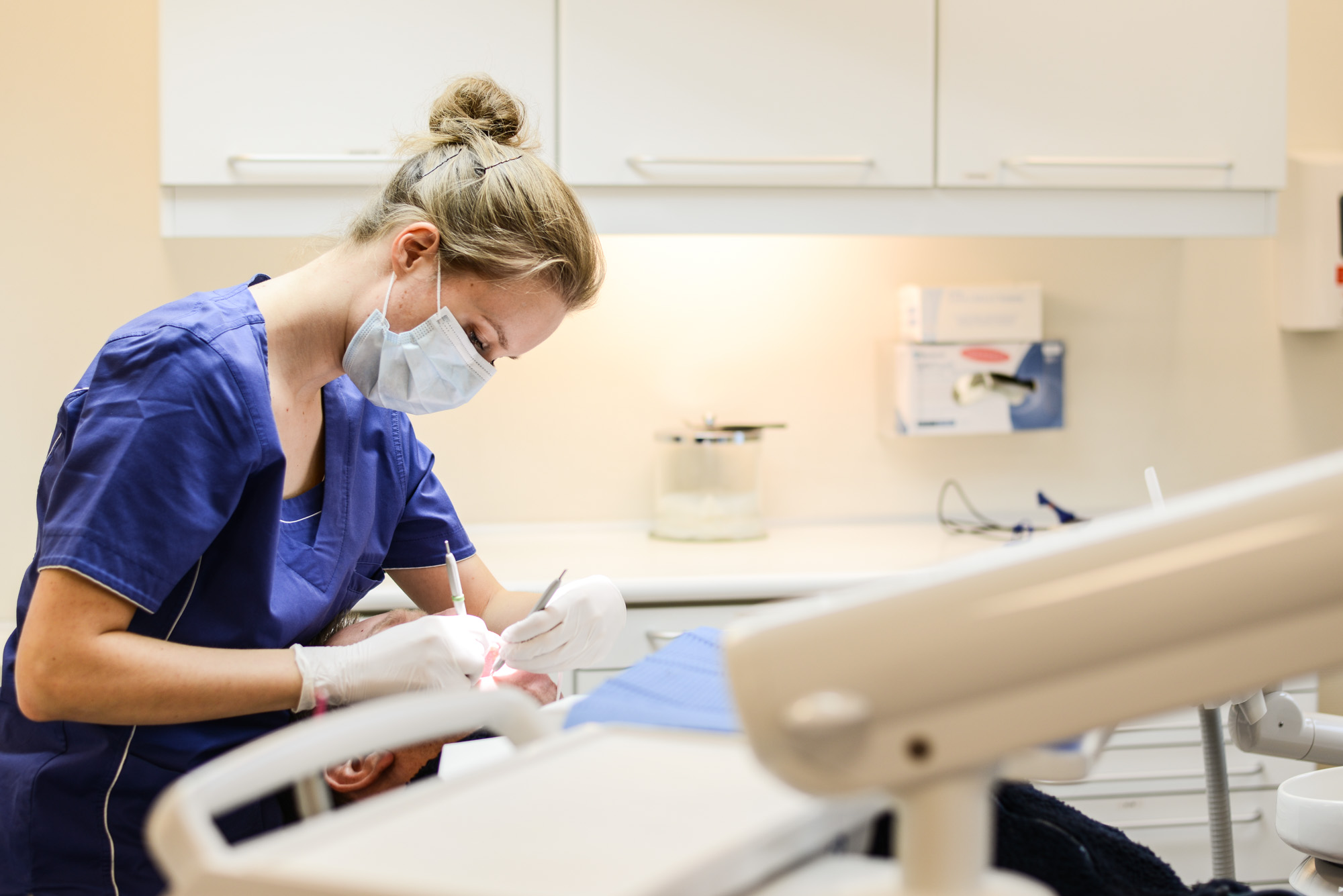 Tannhelsepersonell som arbeider