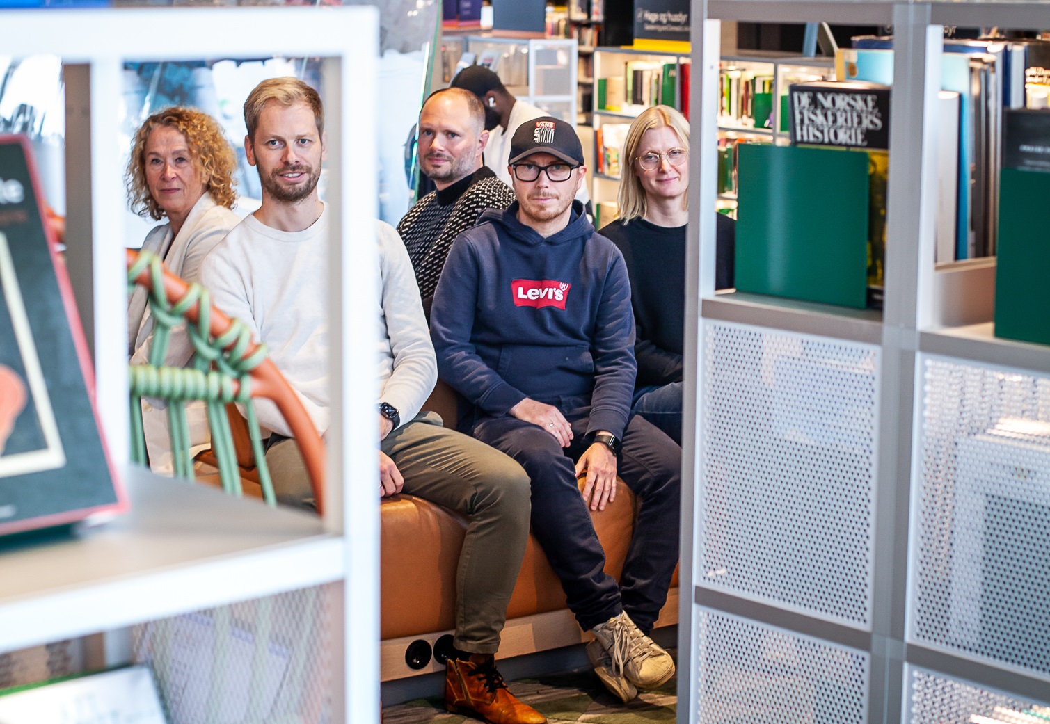 Bilde av prosjektgruppen som leverte Bibliotek24